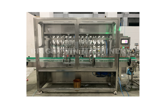 Tin Can Bottles Jam/Honey Juice Oil Labeling Patse Filling Machine