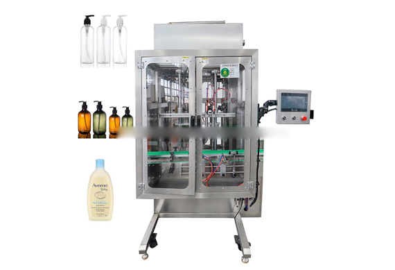 Automatic jelly filling capping and labeling machine with video