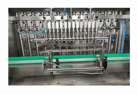 automatic bottle toilet cleaner filling capping and labeling machine