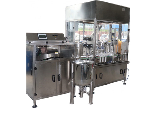 small volume bottle filling capping and labeling machine from factory