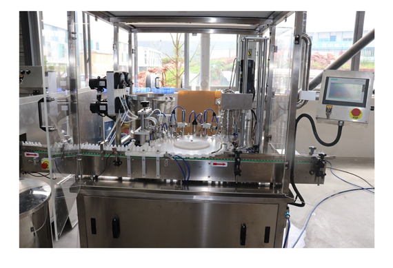 small volume bottle filling capping and labeling machine from factory