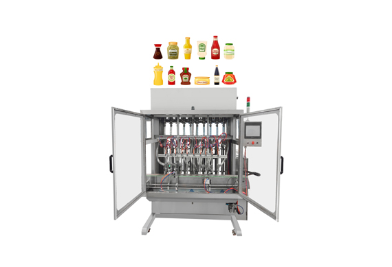 Honey Filling Machine Thick Liquid Filling Machine 5-50Ml Filter Lotion Filling Machine