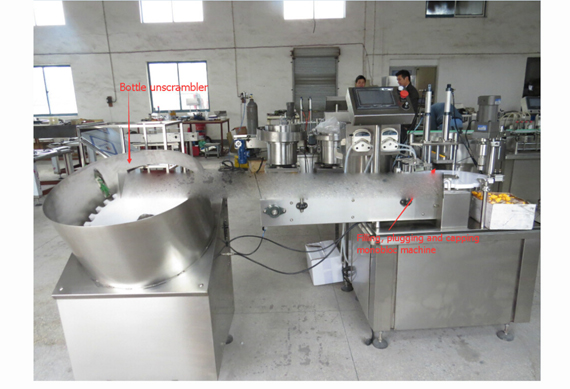 automatic eye drop filling and capping machine with CE, ISO9001 GMP