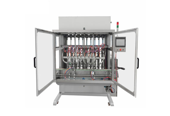 automatic body lotion filling machine filling line for thick liquid shampoo gel bottling machin