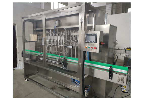 automatic chutney bottle filling capping and labeling machine with video