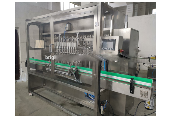 factory price automatic refined soybean oil bottle filling and capping machine