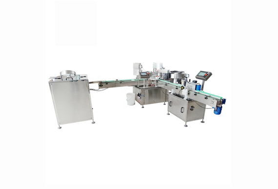 small bottle filling capping machine line with CE certificate