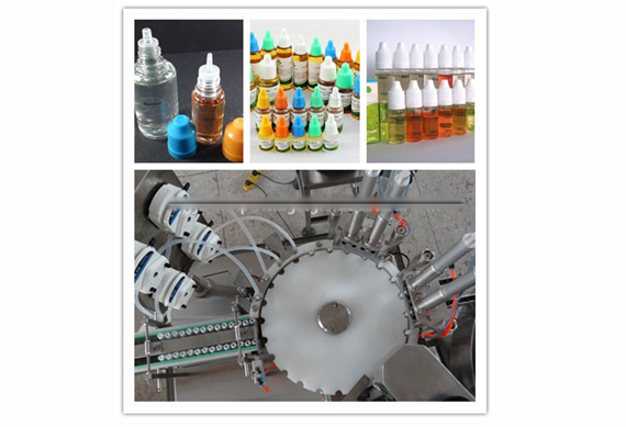 small bottle filling capping machine line with CE certificate