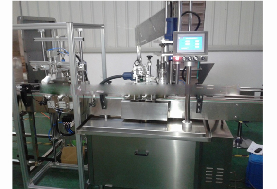 free shipping full automatic glass bottle capper with CE ISO GMP standard