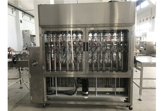 automatic plastic bottle sauce filling capping labeling line