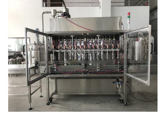 Manufacture sale automatic honey jar filling machine with VIDEO