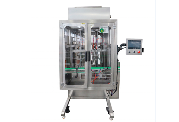 automatic pneumatic face cream filling capping and labeling machine