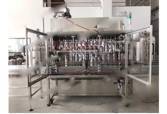 Full automatic bottling machine for jam