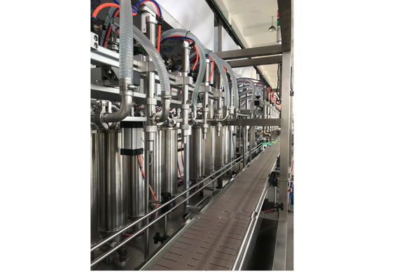 Full automatic bottling machine for jam