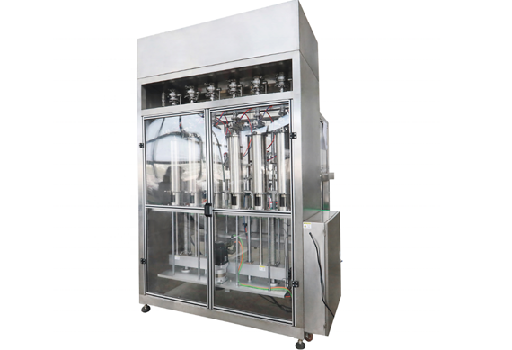 Auto Brake oil bottling machine for plastic bottles