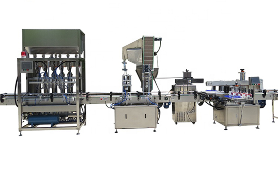 Automatic edilble oil filling capping machine bottle filler