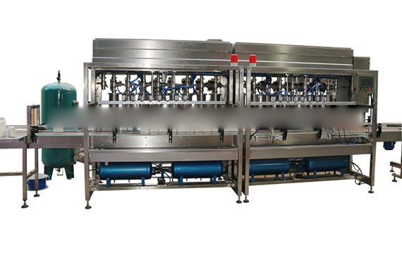 automatic pneumatic liquid bottle filling capping and labeling machine with VIDEO