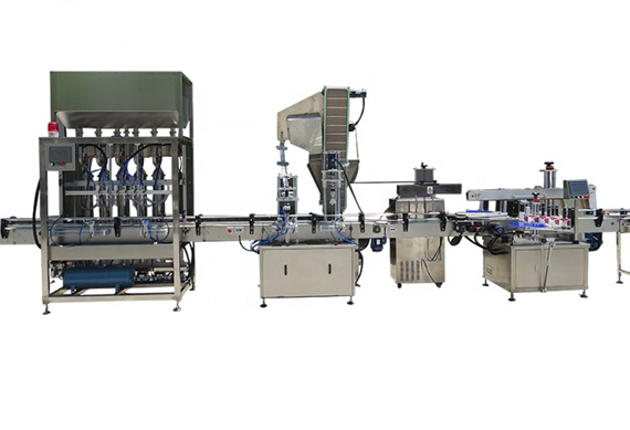 5 litre linear filling machine for viscous liquid