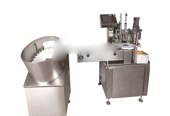 automatic small bottle eliquid filling capping and labeling line with video