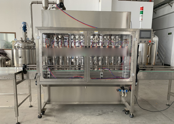 Automatic liquid filling capping machine