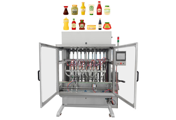 automatic dish washing soap bottle filling capping and labeling machine with video