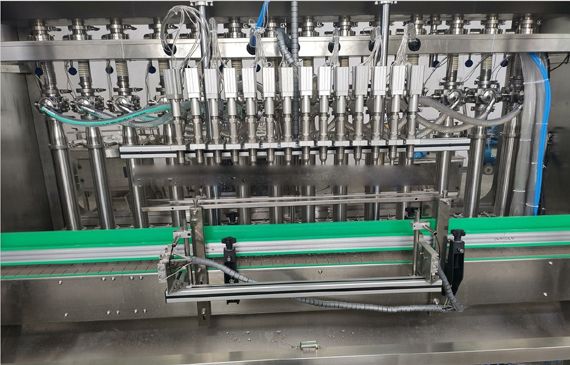 automatic dish washing soap bottle filling capping and labeling machine with video