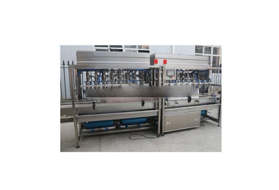 PLC control auto dish washing detergent filling capping labeling machines with video