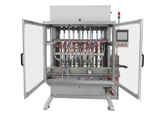 automatic bleach bottle filling machine