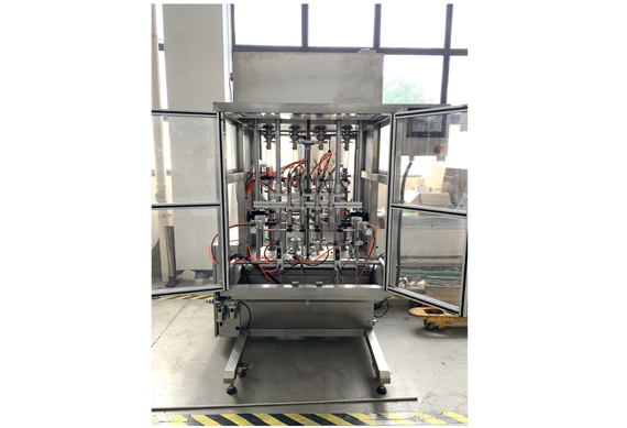 automatic bleach bottle filling machine