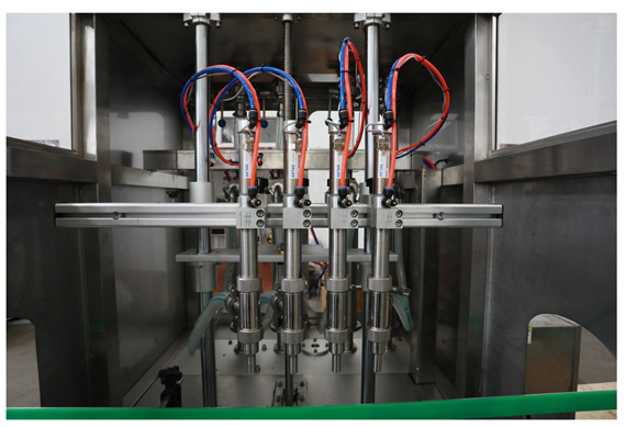 automatic bleach bottle filling machine