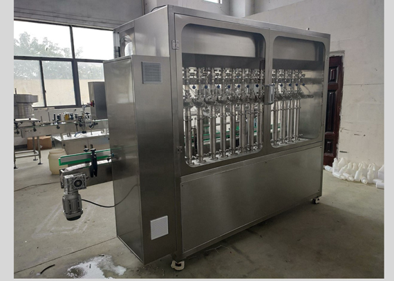 automatic mouth wash filling capping and labeling machine