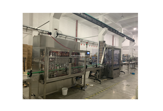 Shanghai factory Glass Jar Honey Filling Filler caper labeling Machine