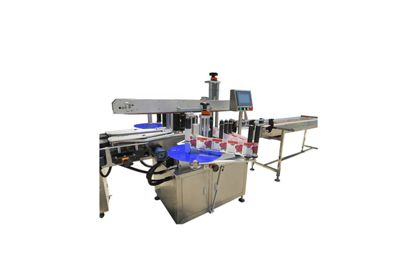 Plastic bottle manufacturing machine bottle labeling machine with video