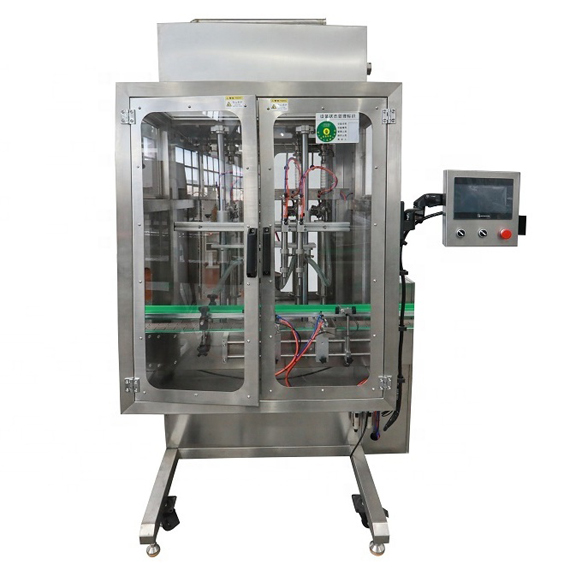 CE standard stainless steel and factory direct sale automatic peristaltic pump filling machine 2 nozzles with video