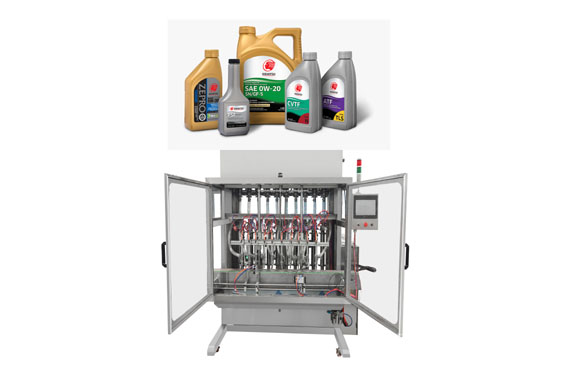 Automatic Lubricant Oil Bottle Filling Oil Machine Packing Packaging Machine