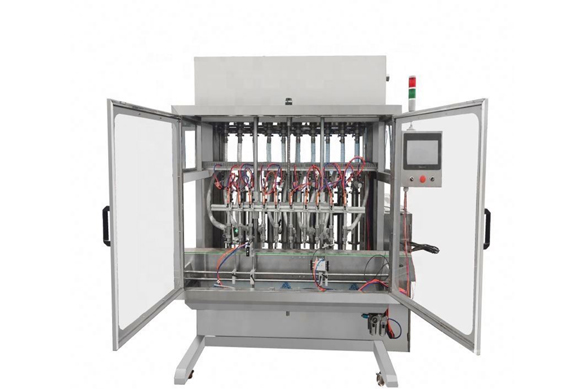 Fluid brake oil filling capping machine for plastic bottles