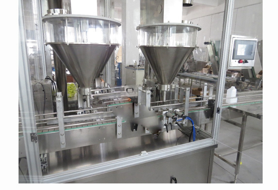 factory price automatic milk powder tin can filling machine