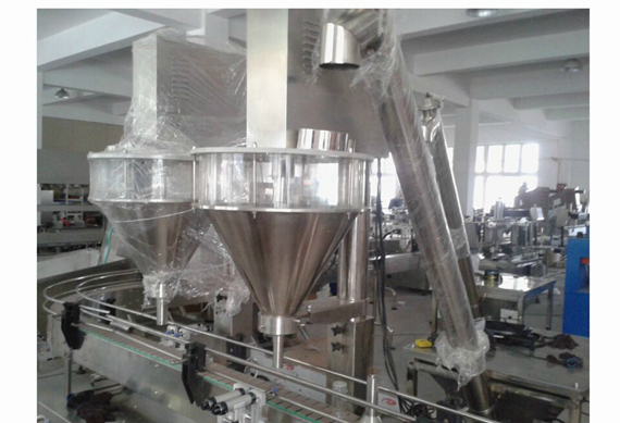 factory price automatic milk powder tin can filling machine