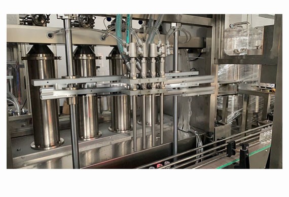 automatic bottle washing filling capping machine with video in Shanghai