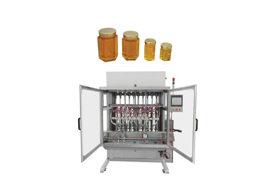 Shanghai factory PET bottle honey packing machine honey filling machine