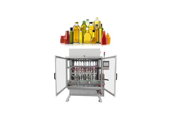 factory price automatic edible oil bottle filling and capping machine