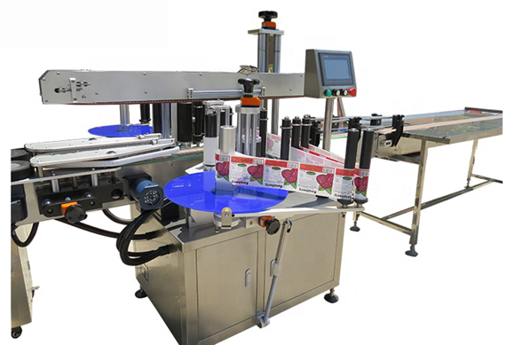 Factory price auto sticker labeling machine for round bottle