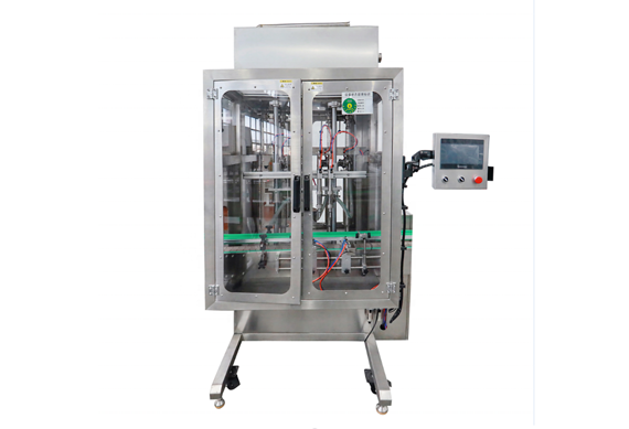 Manufacturer direct sale full automatic bottle jar filling capping machine line, jam jar filling machine