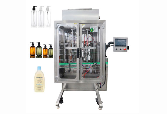 Automatic pet bottle filling machine with video