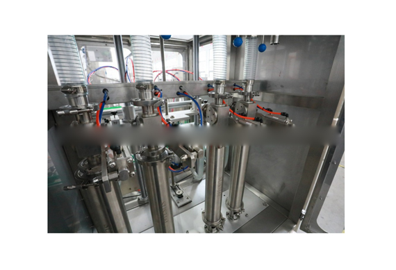 Automatic fill water packaging machines for liquid soap dispenser from factory