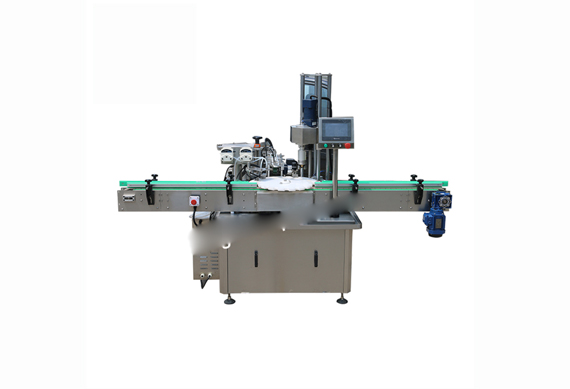 CE standard small bottle filling capping and labeling machine