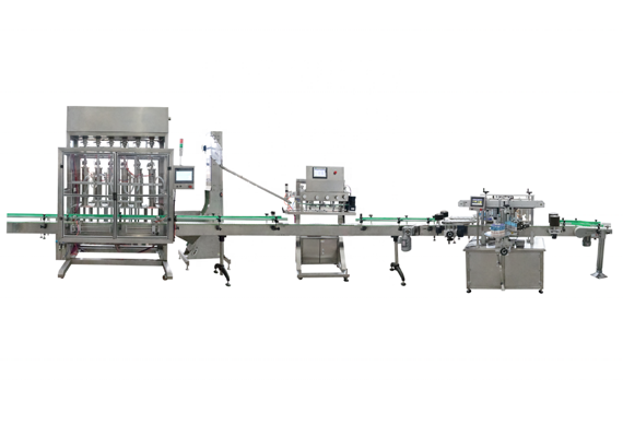 Own complete automatic liquid filling line suitable for different viscosity with video