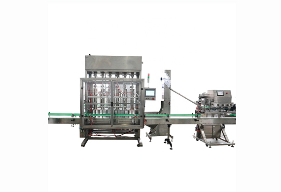 automatic petrol bottle filling capping and labeling machine