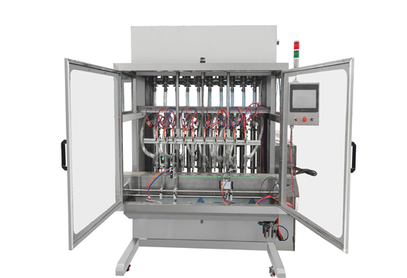 automatic liquid hand soap filling capping and labeling machine