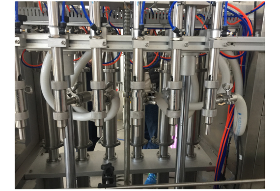 automatic liquid hand soap filling capping and labeling machine